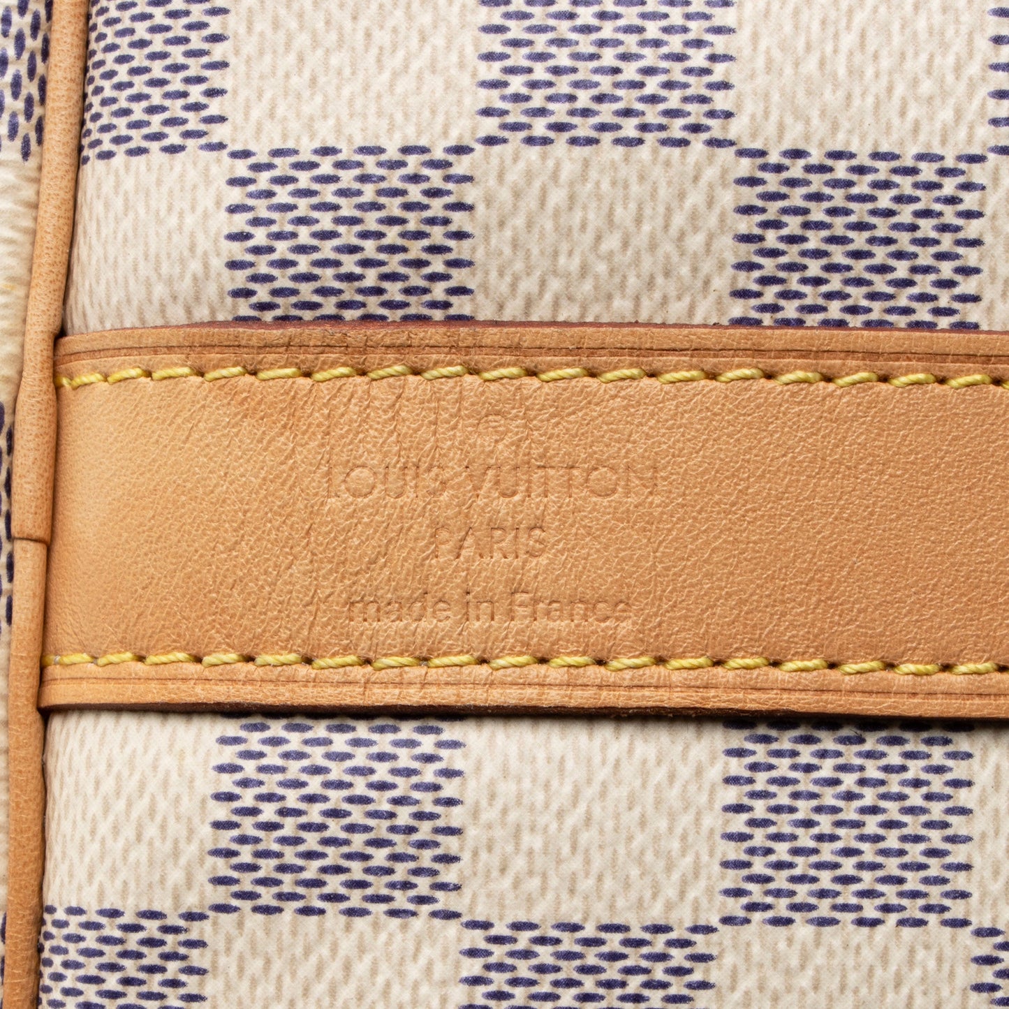 Louis Vuitton Damier Azur Keepall 55 Bandouliere Duffle