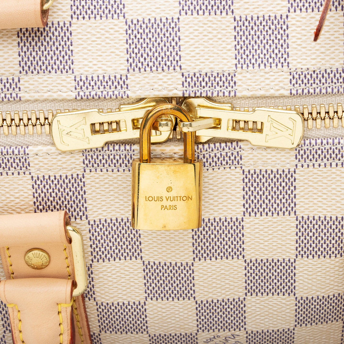 Louis Vuitton Damier Azur Keepall Bandouliere 45 Duffle