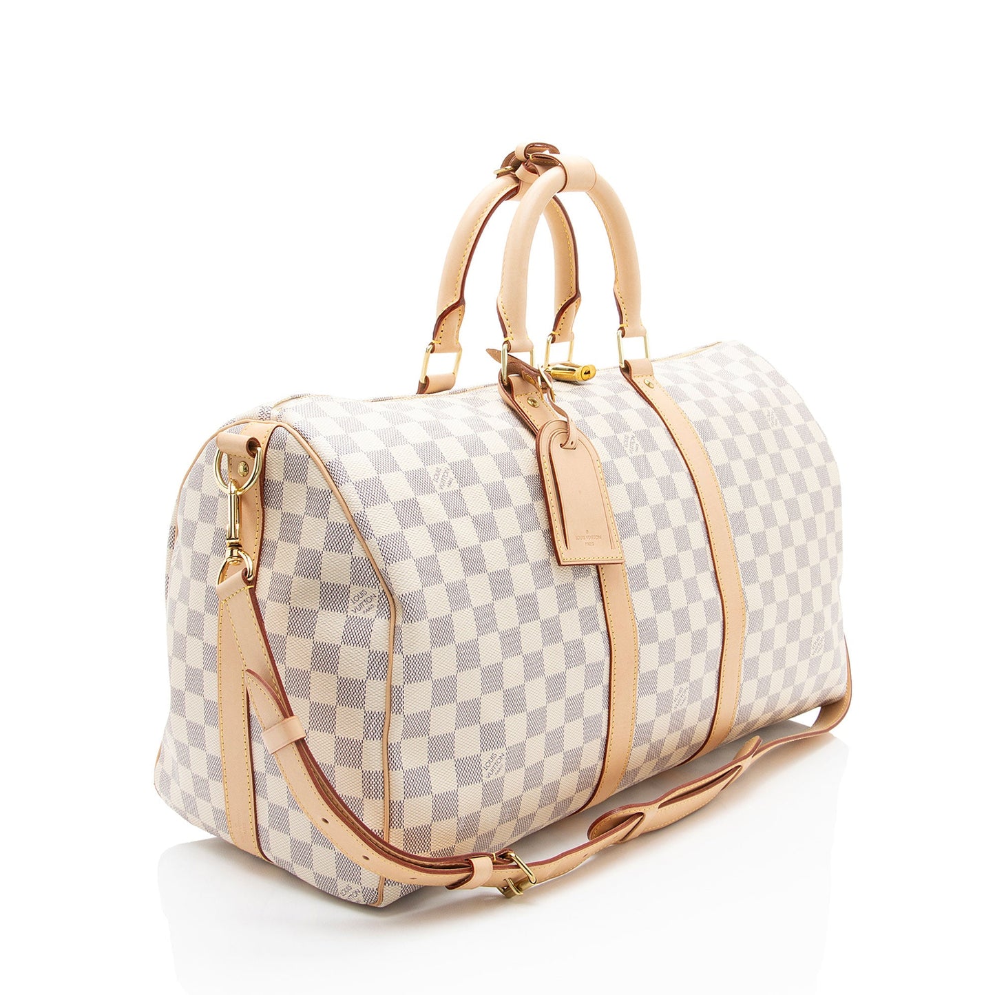 Louis Vuitton Damier Azur Keepall Bandouliere 45 Duffle