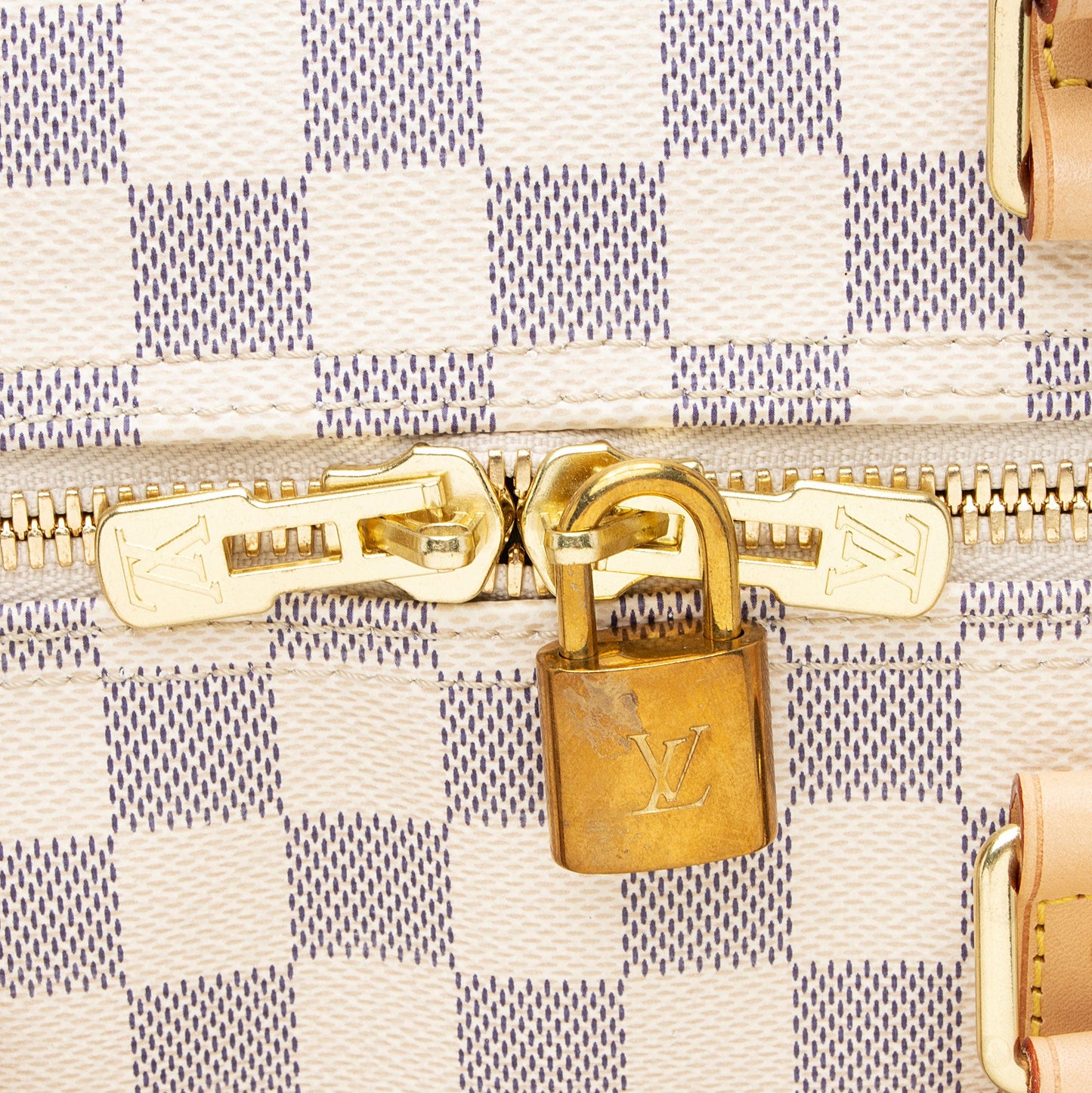 Louis Vuitton Damier Azur Keepall Bandouliere 55 Duffle