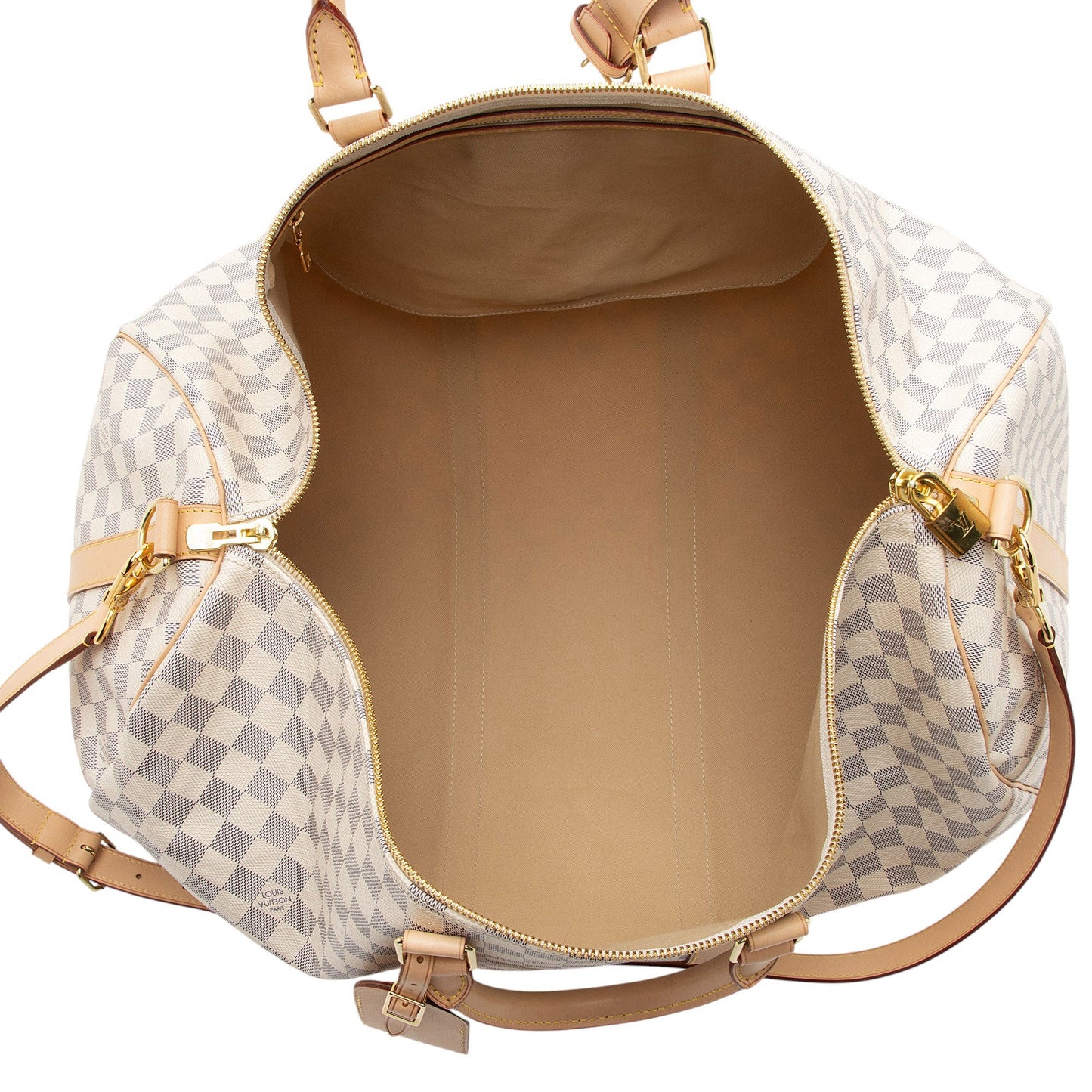 Louis Vuitton Damier Azur Keepall Bandouliere 55 Duffle