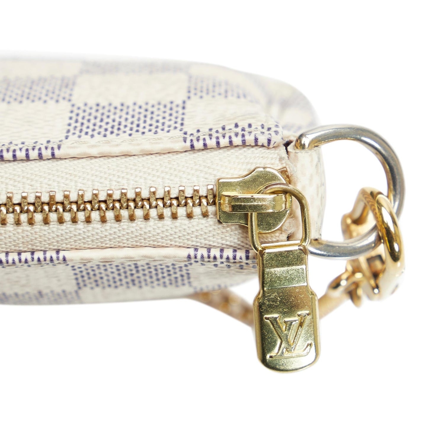 Louis Vuitton Damier Azur Mini Pochette Accessoire (SHG-yzX5lj)