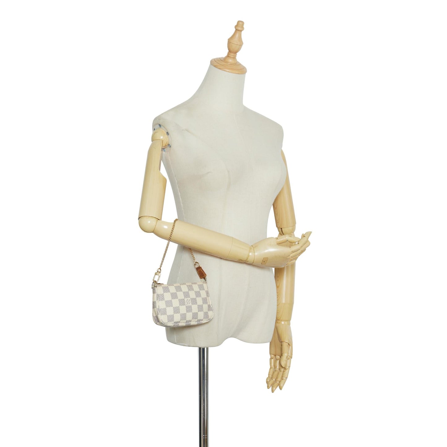 Louis Vuitton Damier Azur Mini Pochette Accessoire (SHG-ZmQb6e)