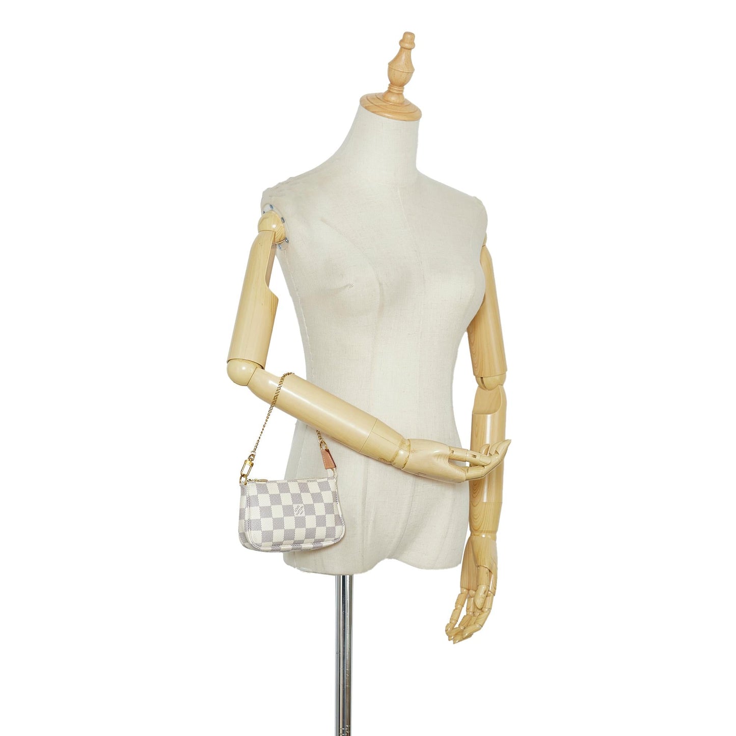 Louis Vuitton Damier Azur Mini Pochette Accessoires (SHG-1sdvQ6)