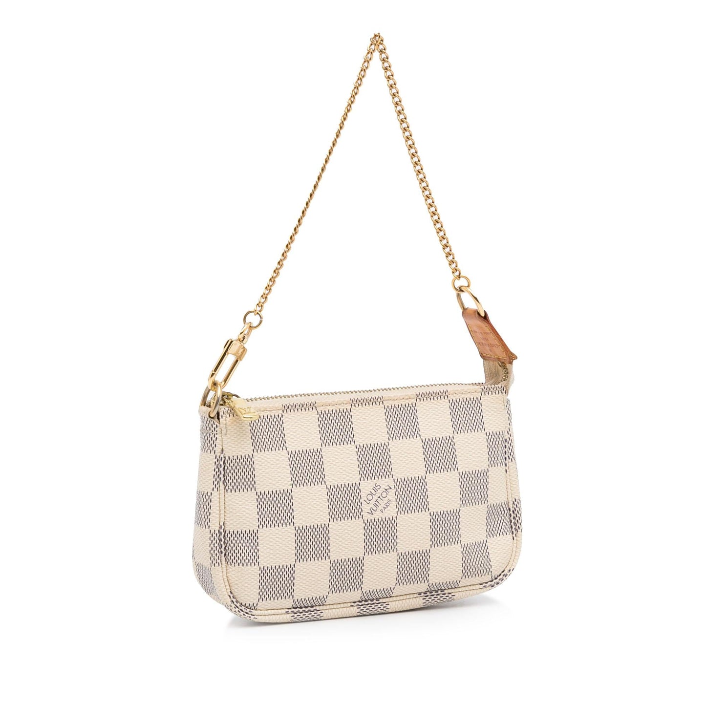 Louis Vuitton Damier Azur Mini Pochette Accessoires (SHG-Pdui6G)