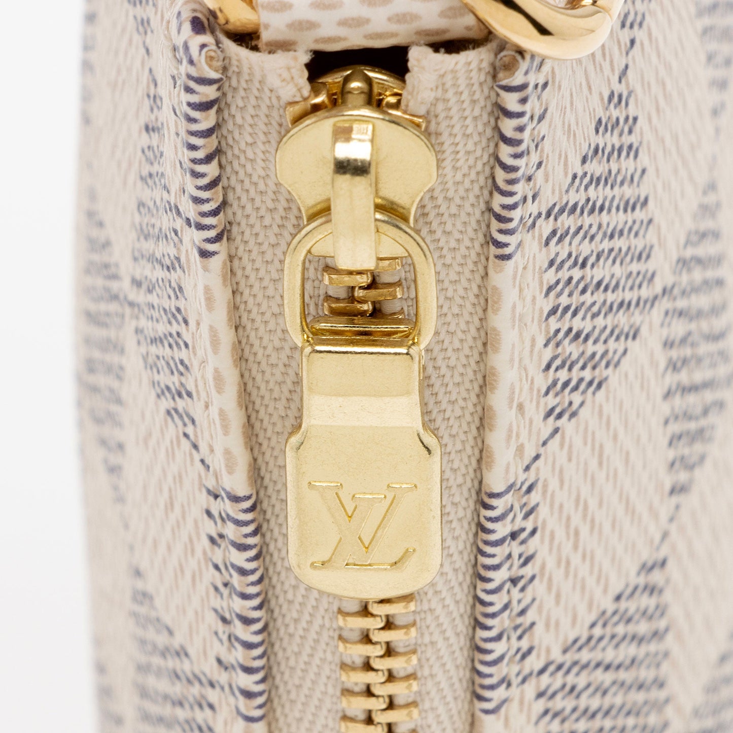 Louis Vuitton Damier Azur Mini Pochette Accessoires (SHF-25E6wg)