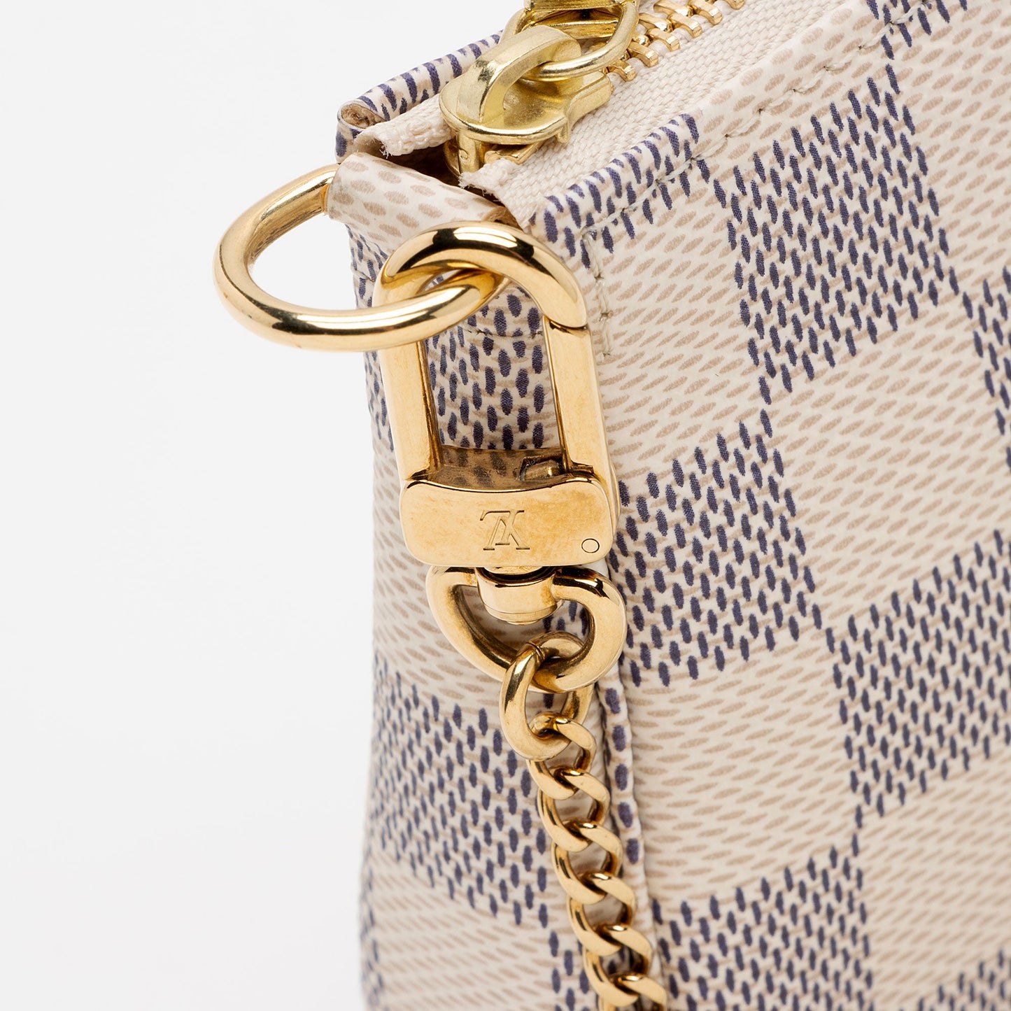 Louis Vuitton Damier Azur Mini Pochette Accessoires (SHF-25E6wg)