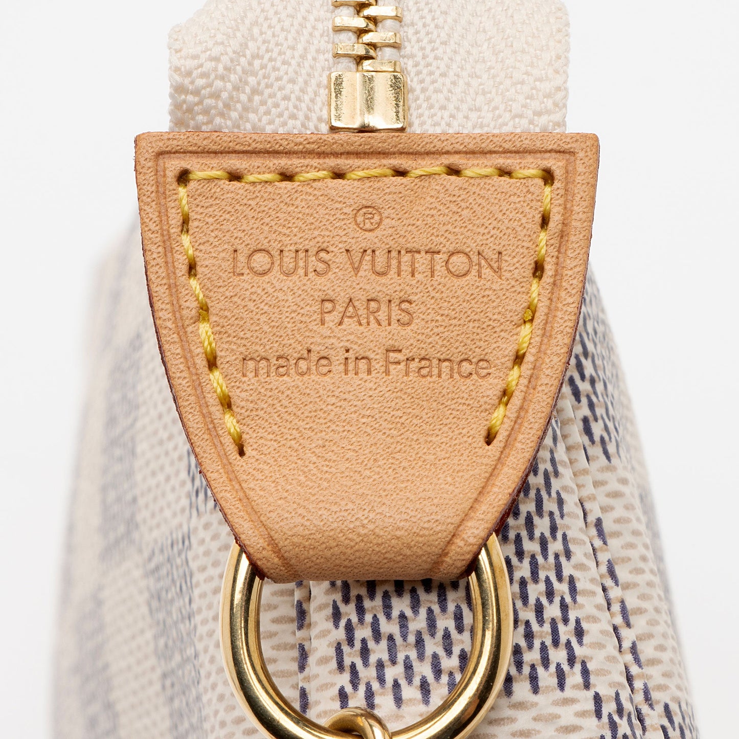 Louis Vuitton Damier Azur Mini Pochette Accessoires (SHF-25E6wg)