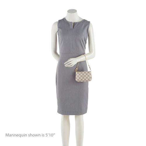 Louis Vuitton Damier Azur Mini Pochette Accessoires (SHF-16530)