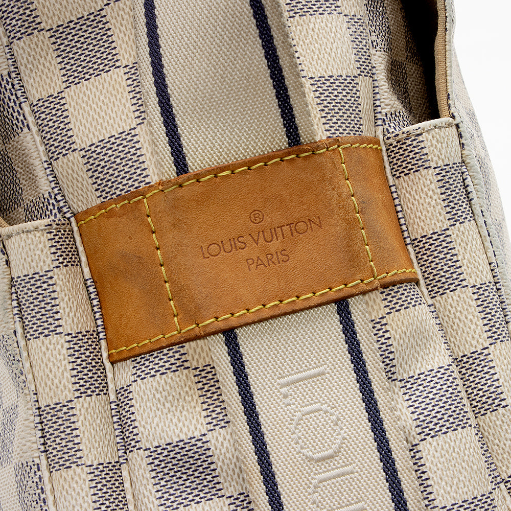 Louis Vuitton Damier Azur Naviglio Messenger Bag -  (SHF-14872)