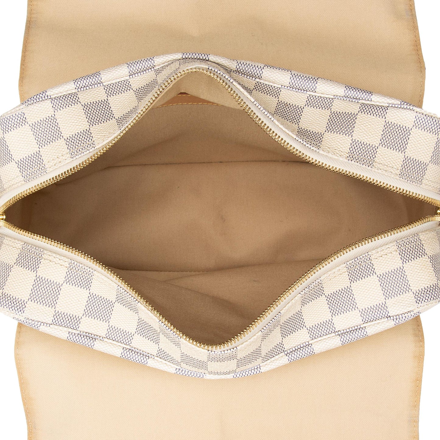 Louis Vuitton Damier Azur Naviglio Messenger Bag (SHF-FfGlsH)