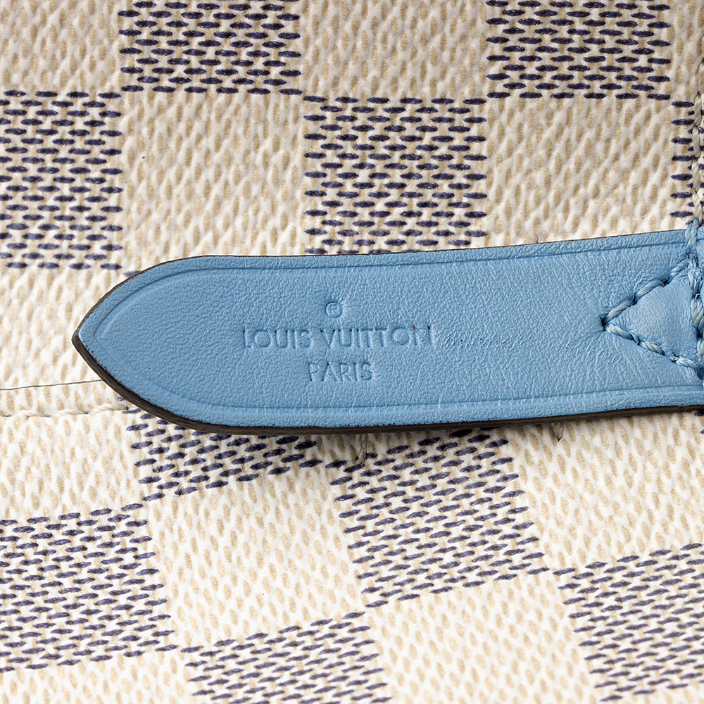 Louis Vuitton Damier Azur Neonoe Shoulder Bag (SHF-21425)
