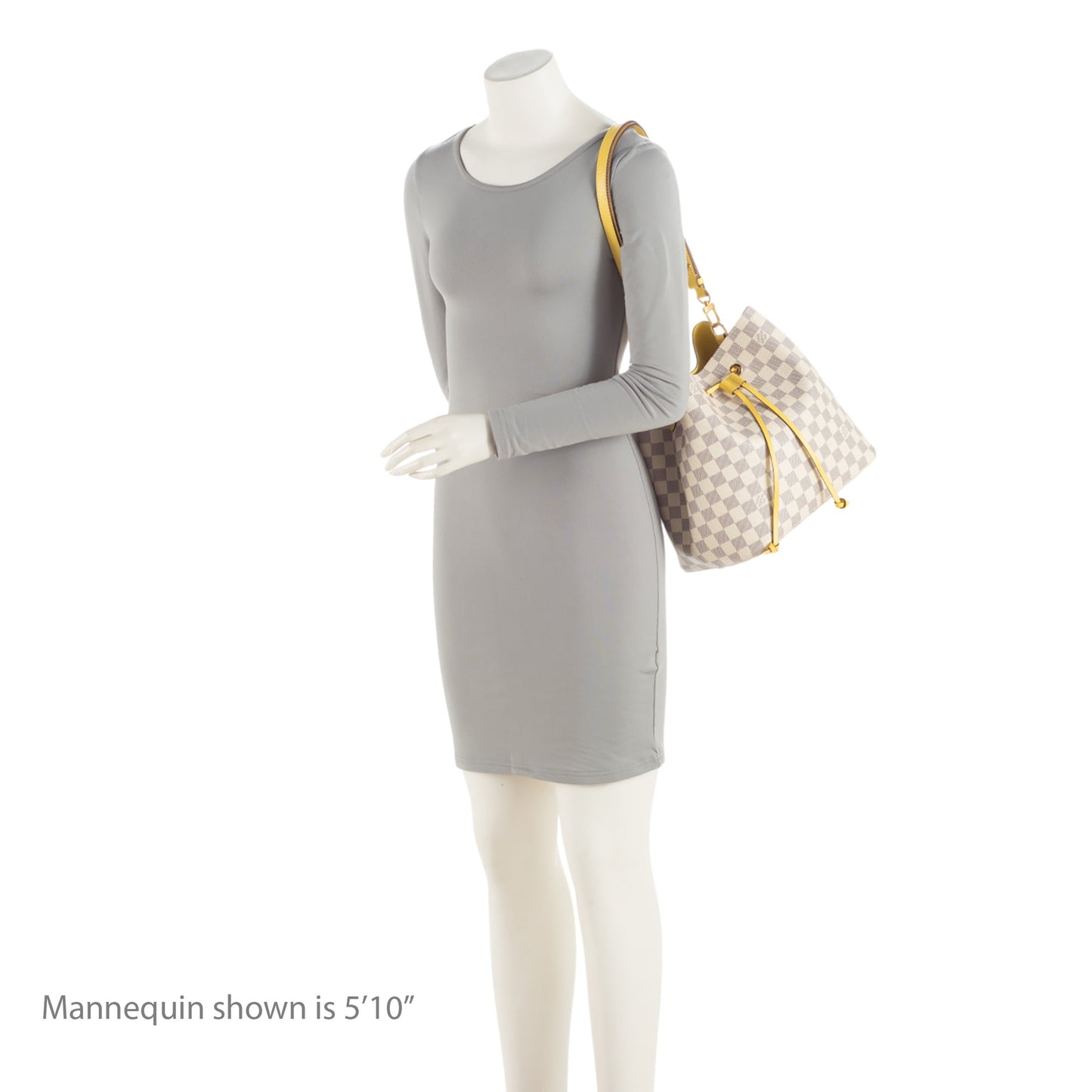 Louis Vuitton Damier Azur Neonoe Shoulder Bag (SHF-pp8w8h)