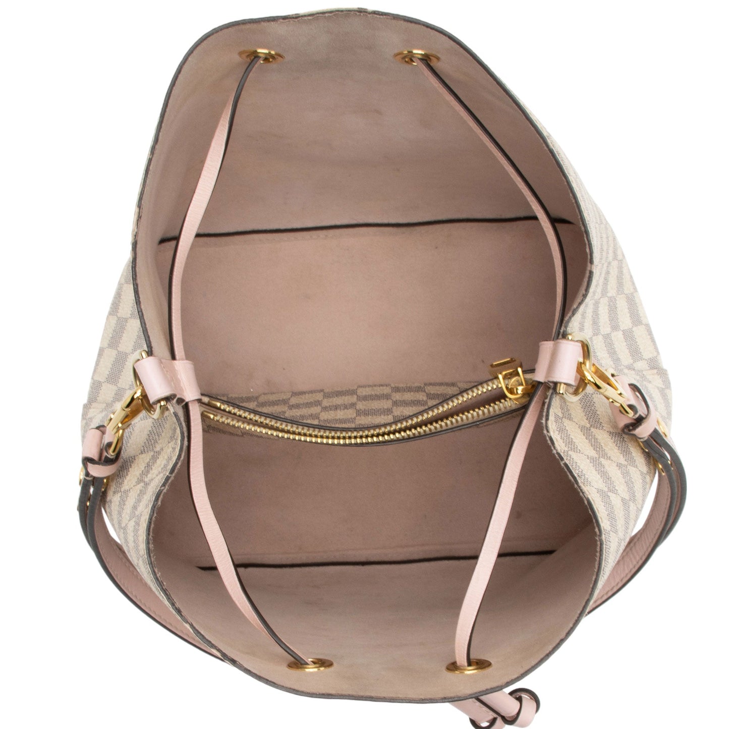 Louis Vuitton Damier Azur Neonoe Shoulder Bag (SHF-vYuCc3)