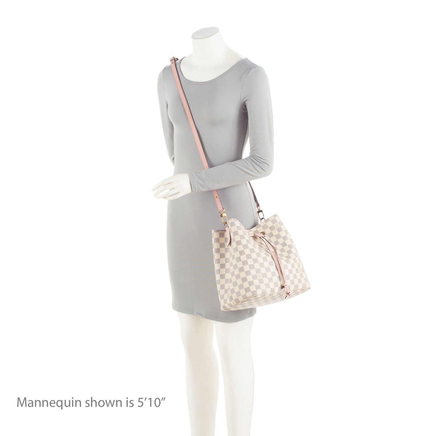Louis Vuitton Damier Azur Neonoe Shoulder Bag (SHF-vYuCc3)