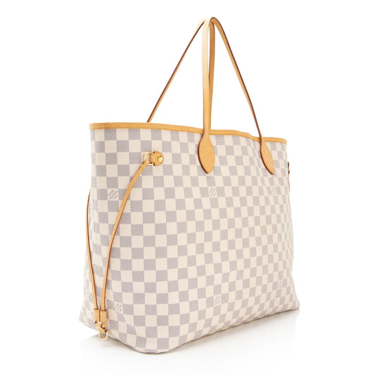 Louis Vuitton Damier Azur Neverfull GM Tote