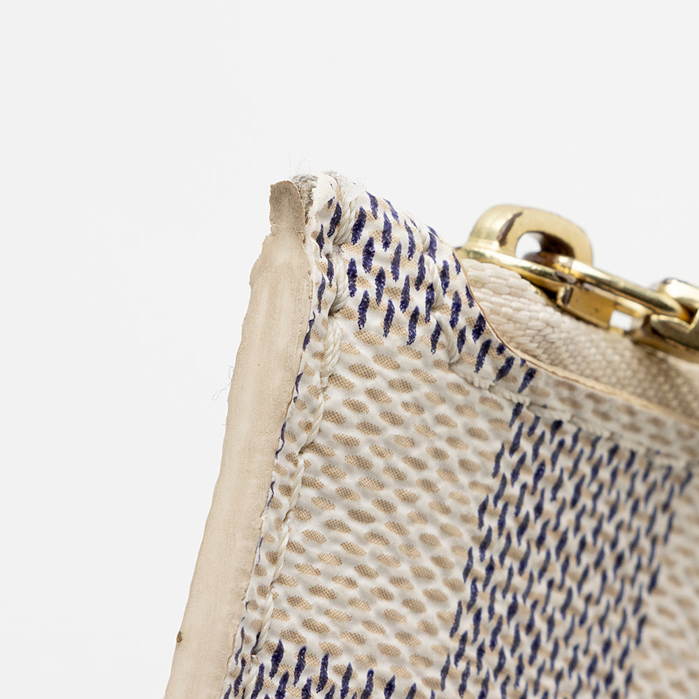 Louis Vuitton Damier Azur Neverfull MM Pochette (SHF-21852)