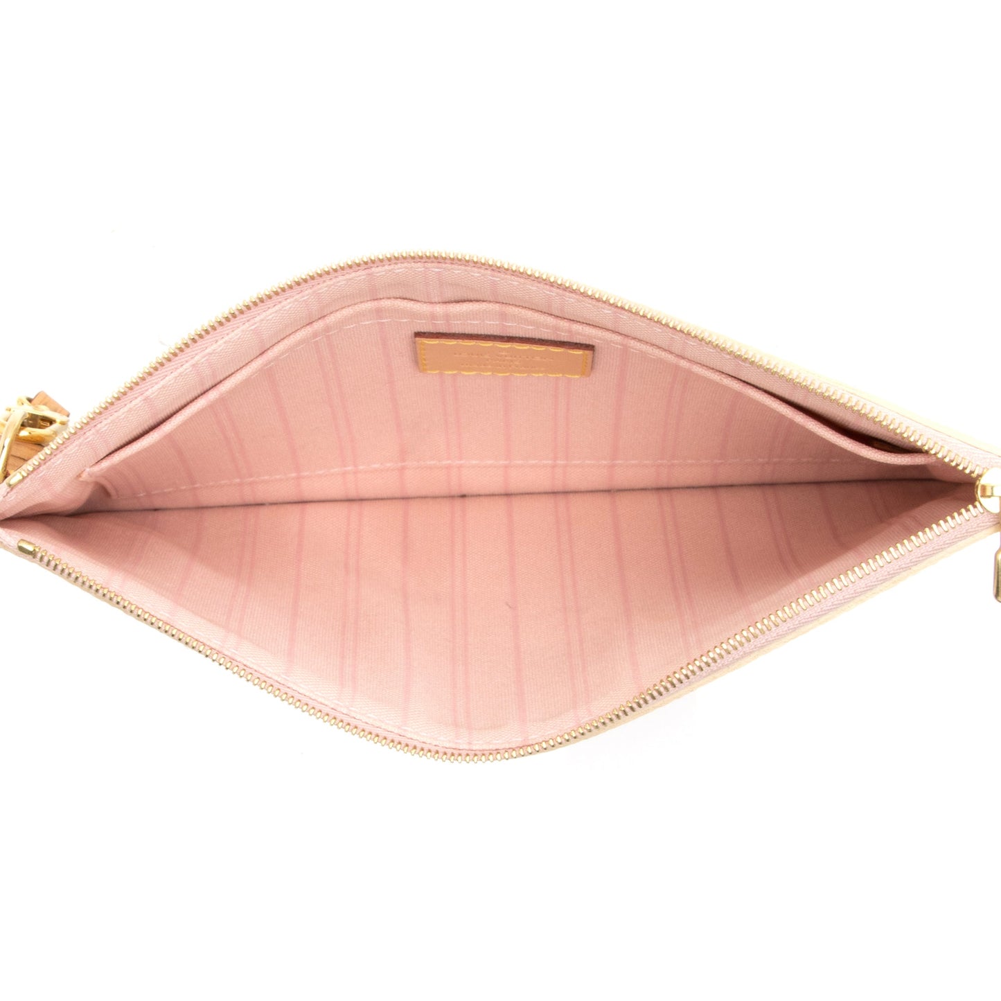 Louis Vuitton Damier Azur Neverfull MM Pochette (SHF-23938)