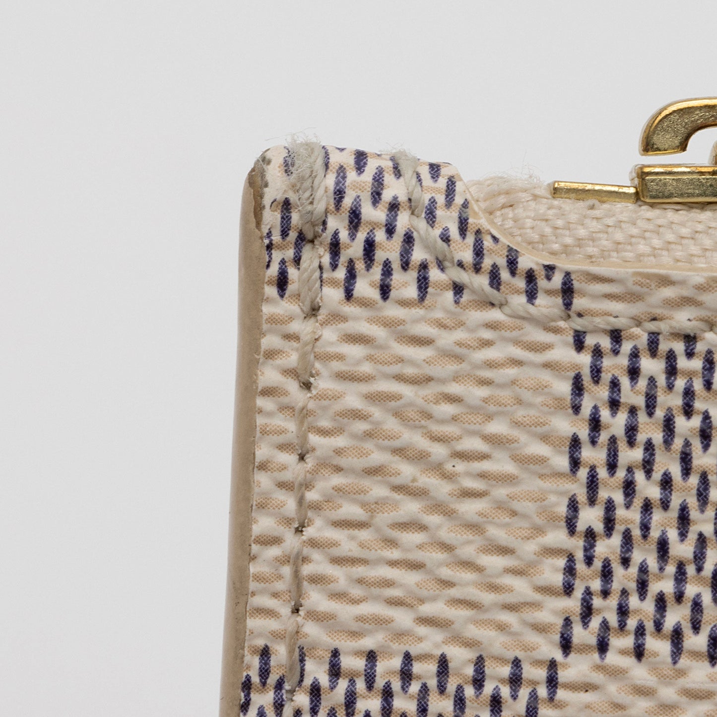 Louis Vuitton Damier Azur Neverfull MM Pochette (SHF-GlnHuq)