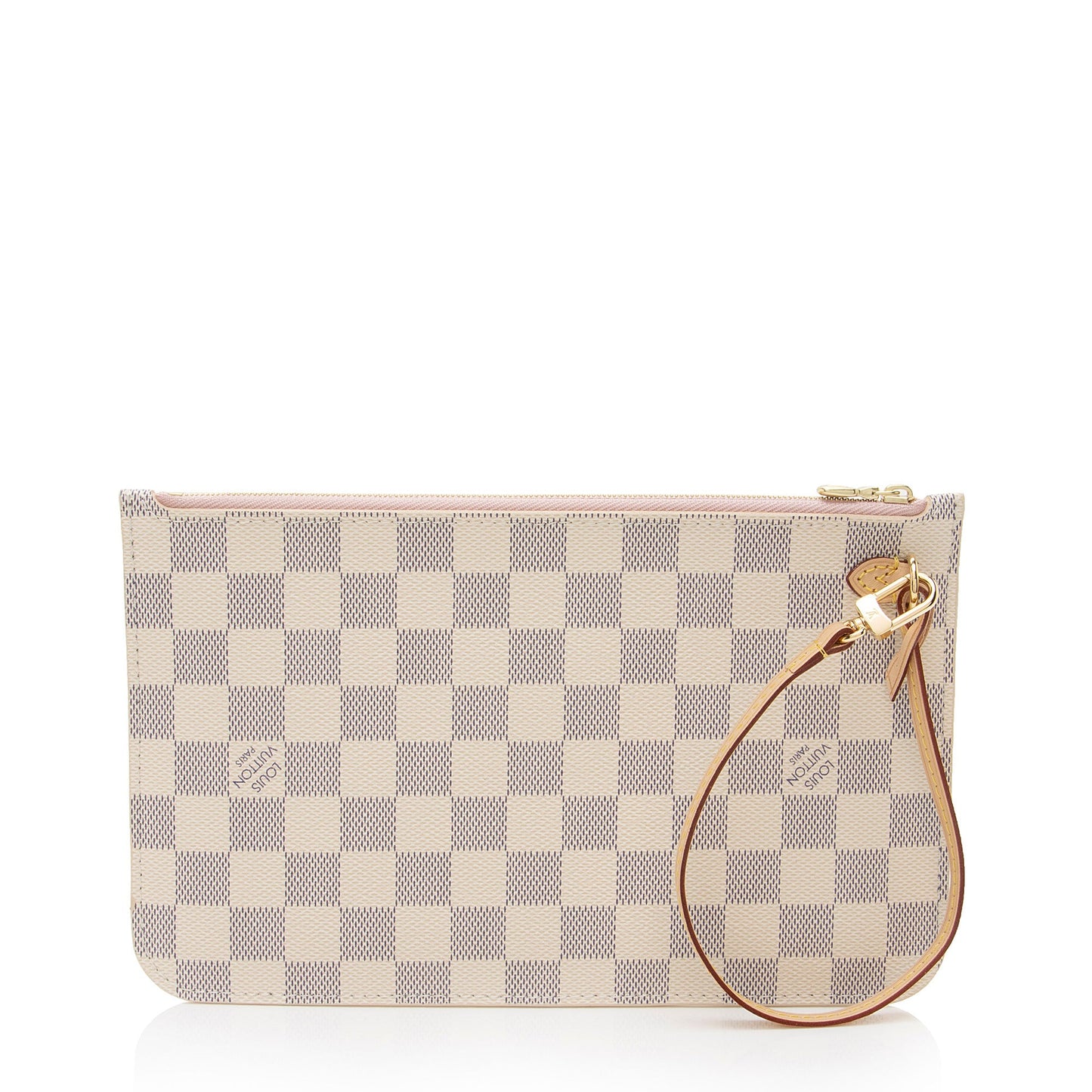 Louis Vuitton Damier Azur Neverfull MM Pochette (SHF-RlaeqM)