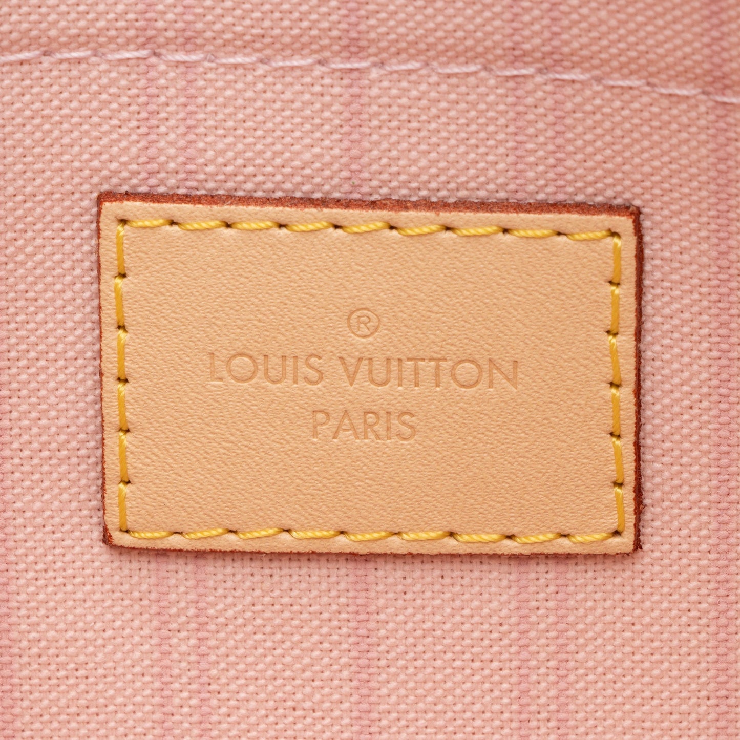 Louis Vuitton Damier Azur Neverfull MM Pochette (SHF-RlaeqM)