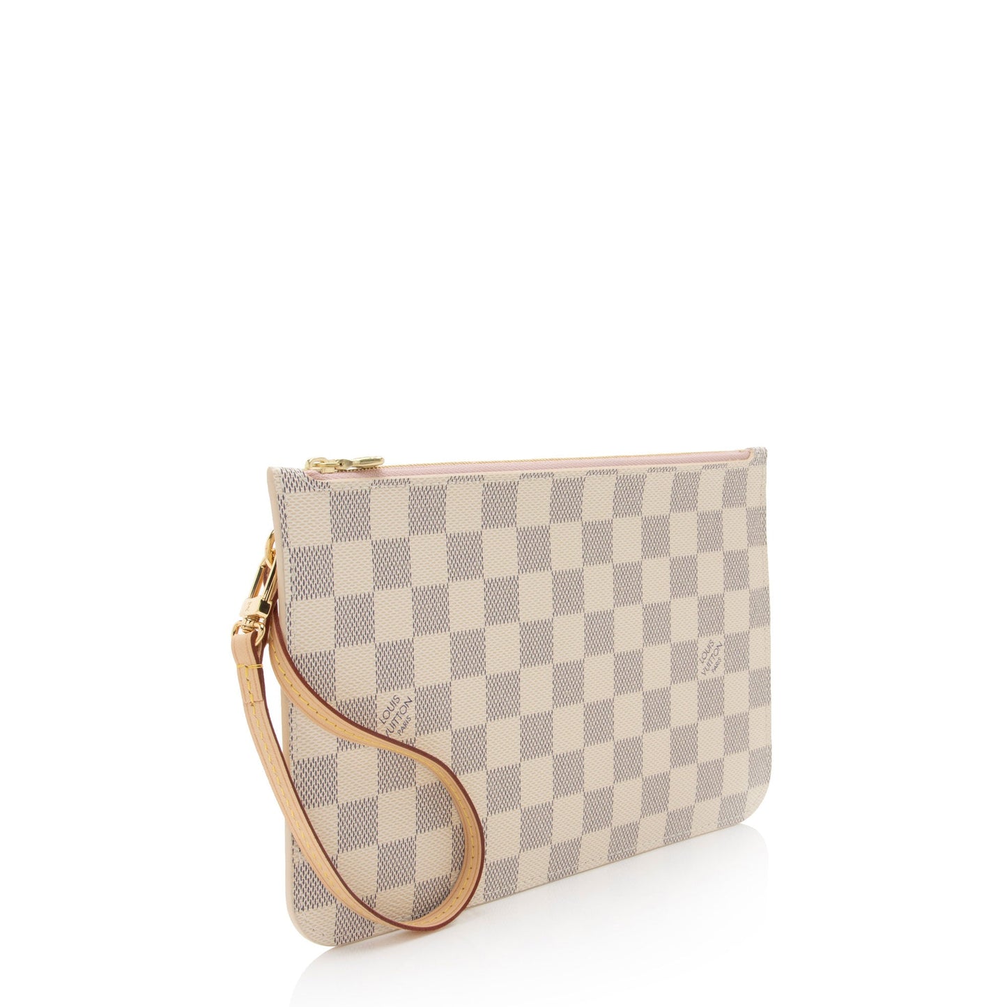 Louis Vuitton Damier Azur Neverfull MM Pochette (SHF-RlaeqM)
