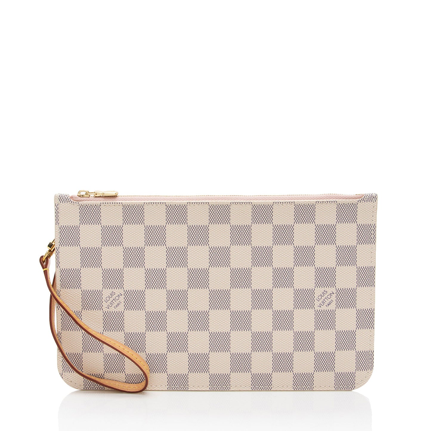 Louis Vuitton Damier Azur Neverfull MM Pochette (SHF-EicqCf)