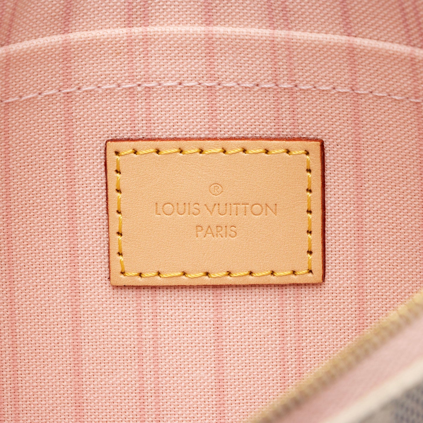 Louis Vuitton Damier Azur Neverfull MM Pochette (SHF-EicqCf)