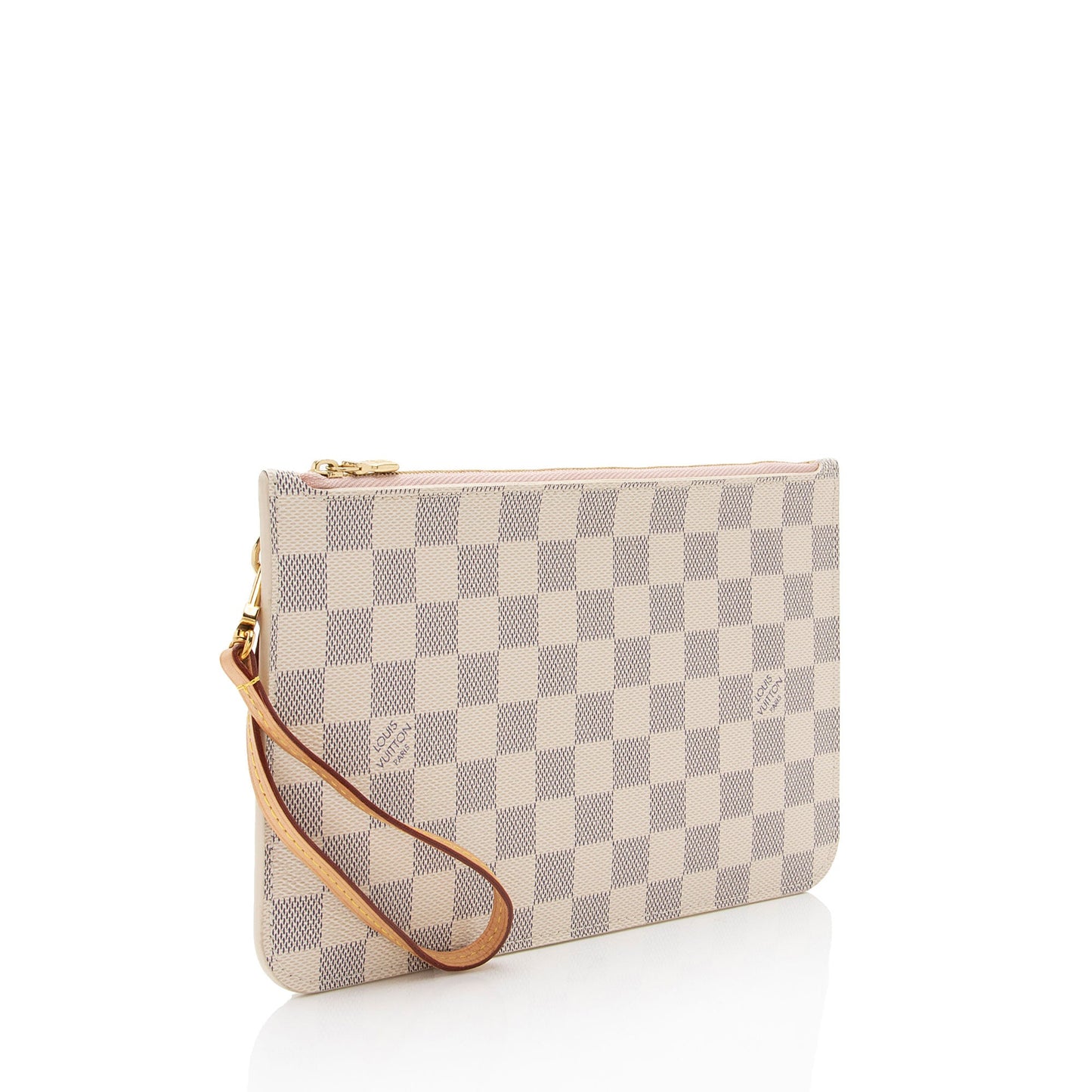 Louis Vuitton Damier Azur Neverfull MM Pochette (SHF-EicqCf)