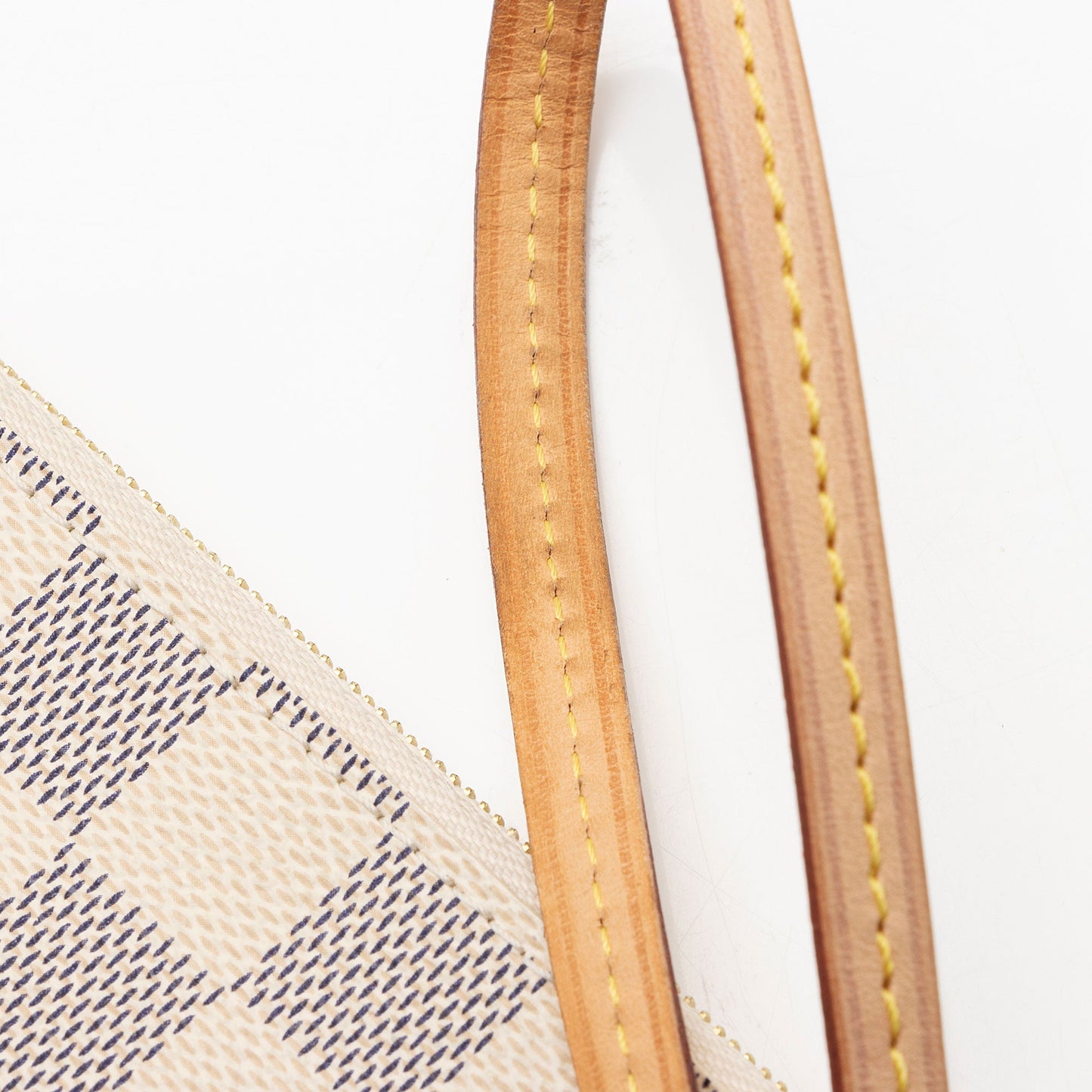 Louis Vuitton Damier Azur Neverfull MM Pochette (SHF-QQNLhH)