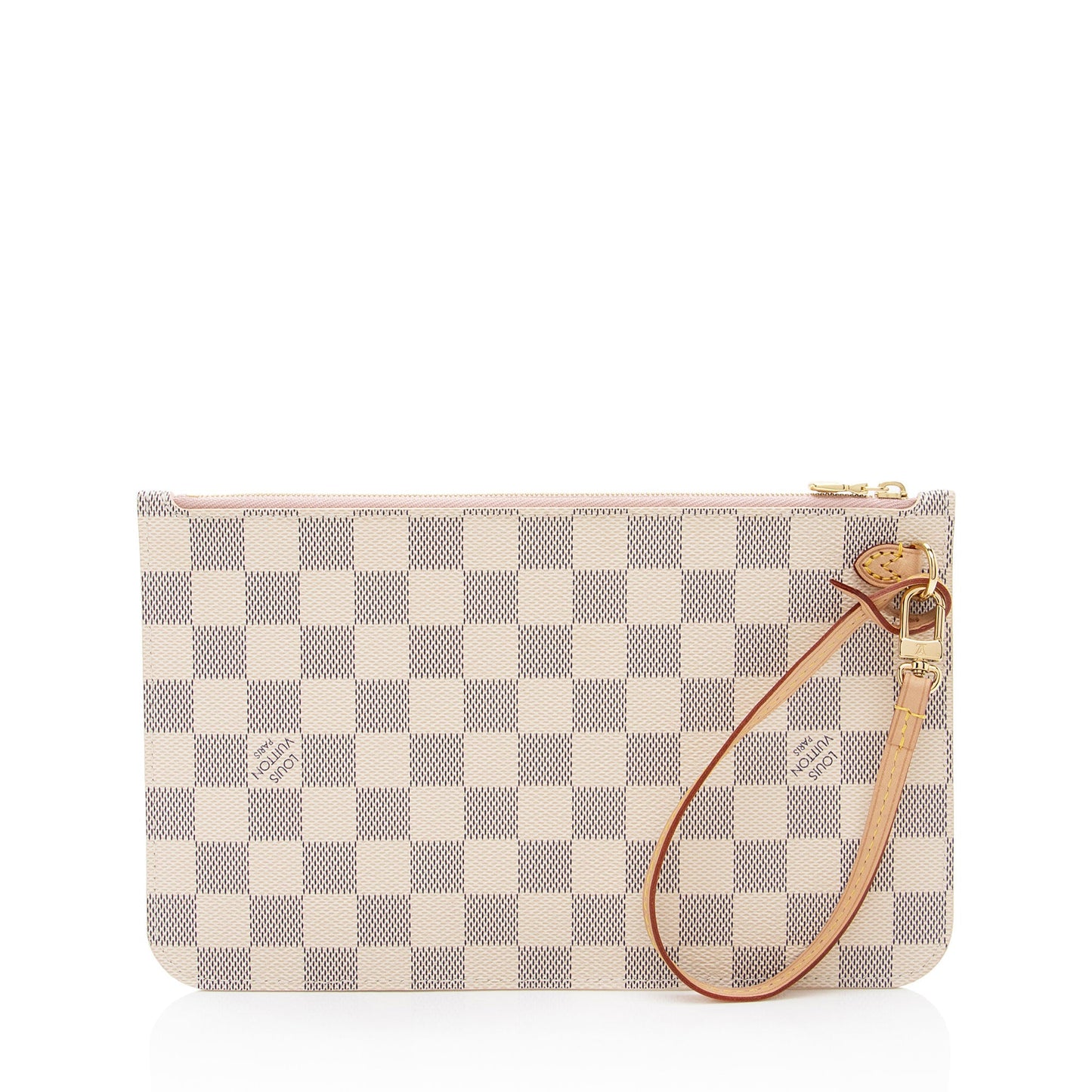 Louis Vuitton Damier Azur Neverfull MM Pochette (SHF-9Dt044)