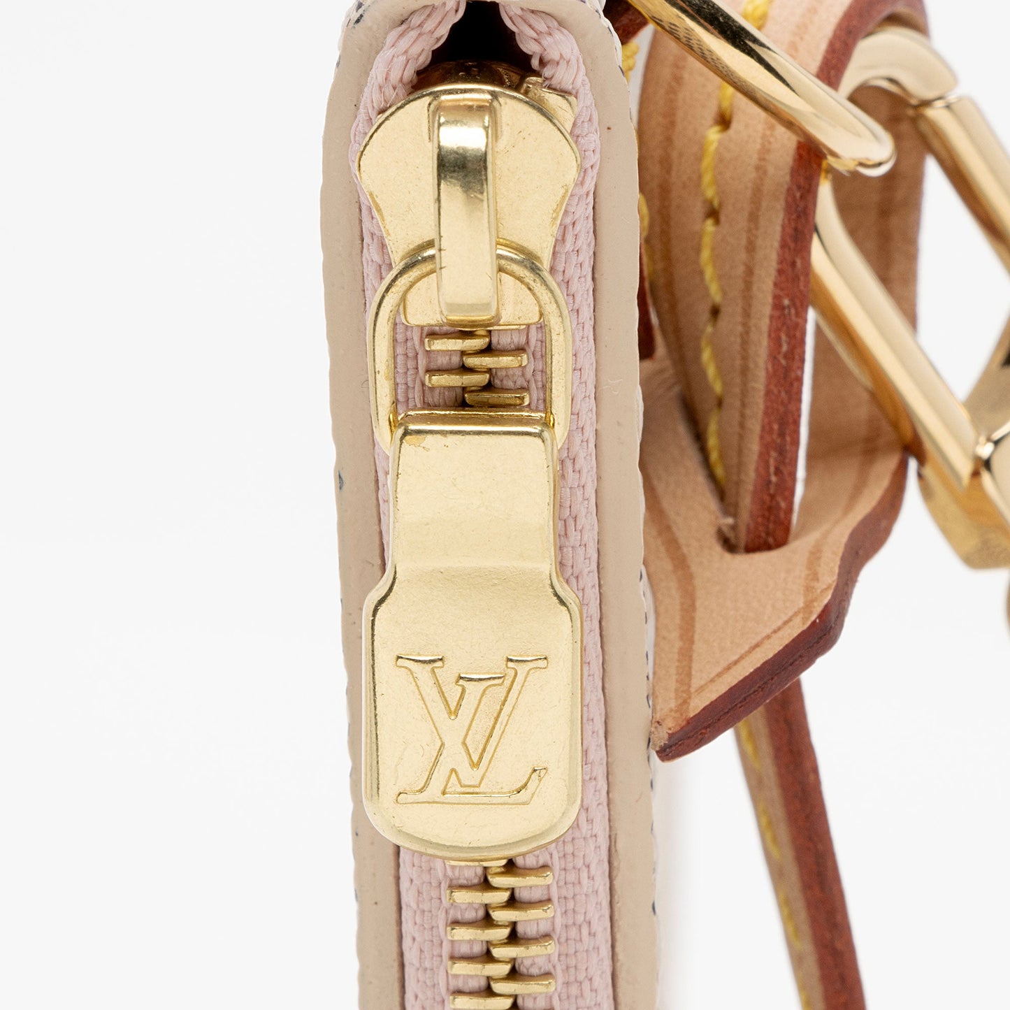 Louis Vuitton Damier Azur Neverfull MM Pochette (SHF-9Dt044)