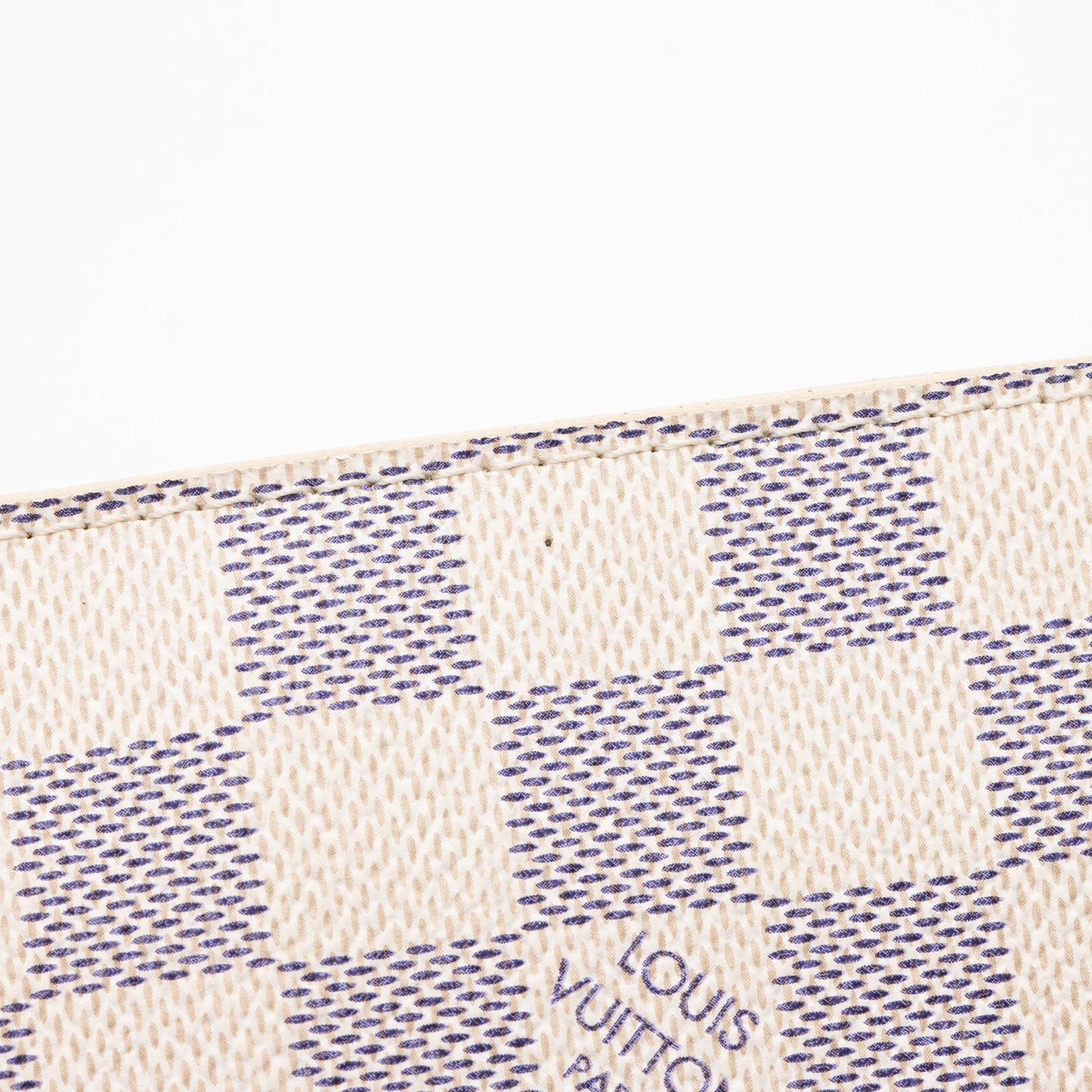 Louis Vuitton Damier Azur Neverfull MM Pochette (SHF-R3yKMv)