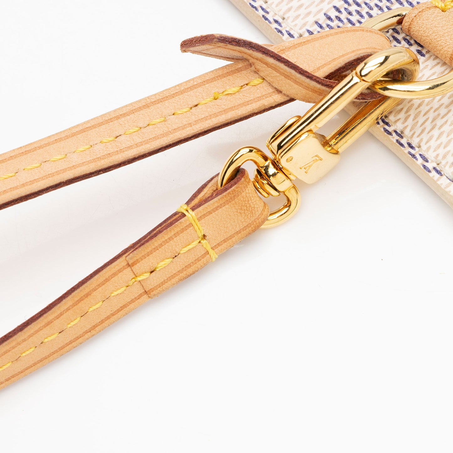 Louis Vuitton Damier Azur Neverfull MM Pochette (SHF-R3yKMv)