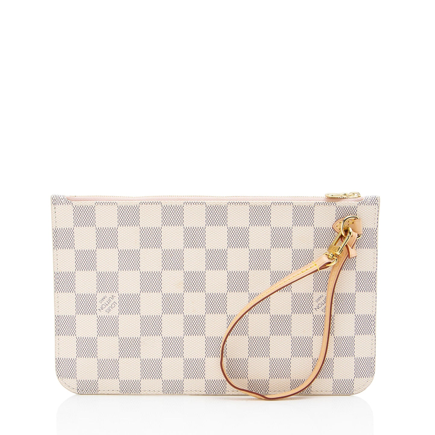 Louis Vuitton Damier Azur Neverfull MM Pochette (SHF-2fz9bL)