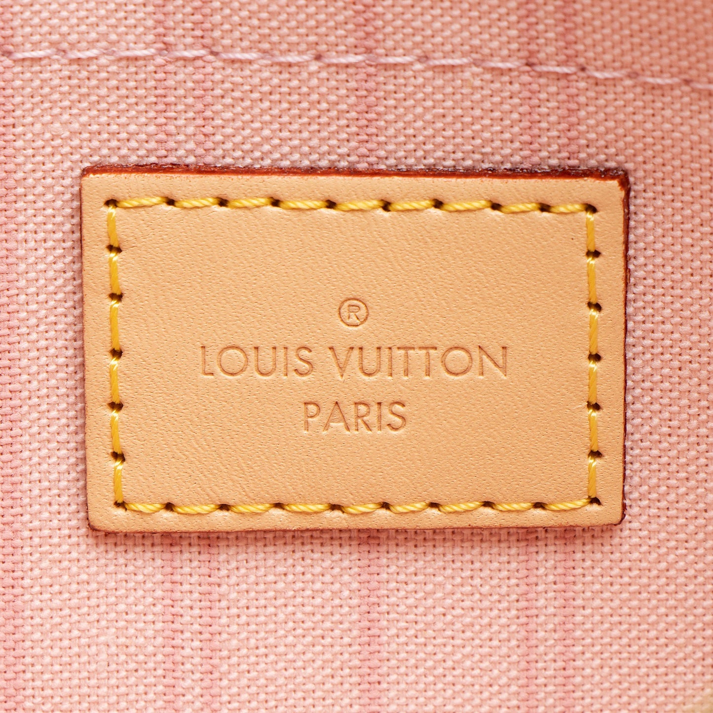 Louis Vuitton Damier Azur Neverfull MM Pochette (SHF-2fz9bL)