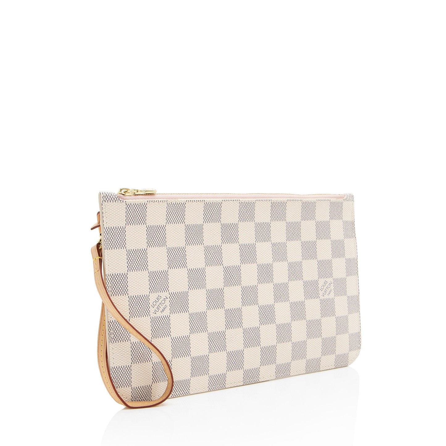 Louis Vuitton Damier Azur Neverfull MM Pochette (SHF-2fz9bL)