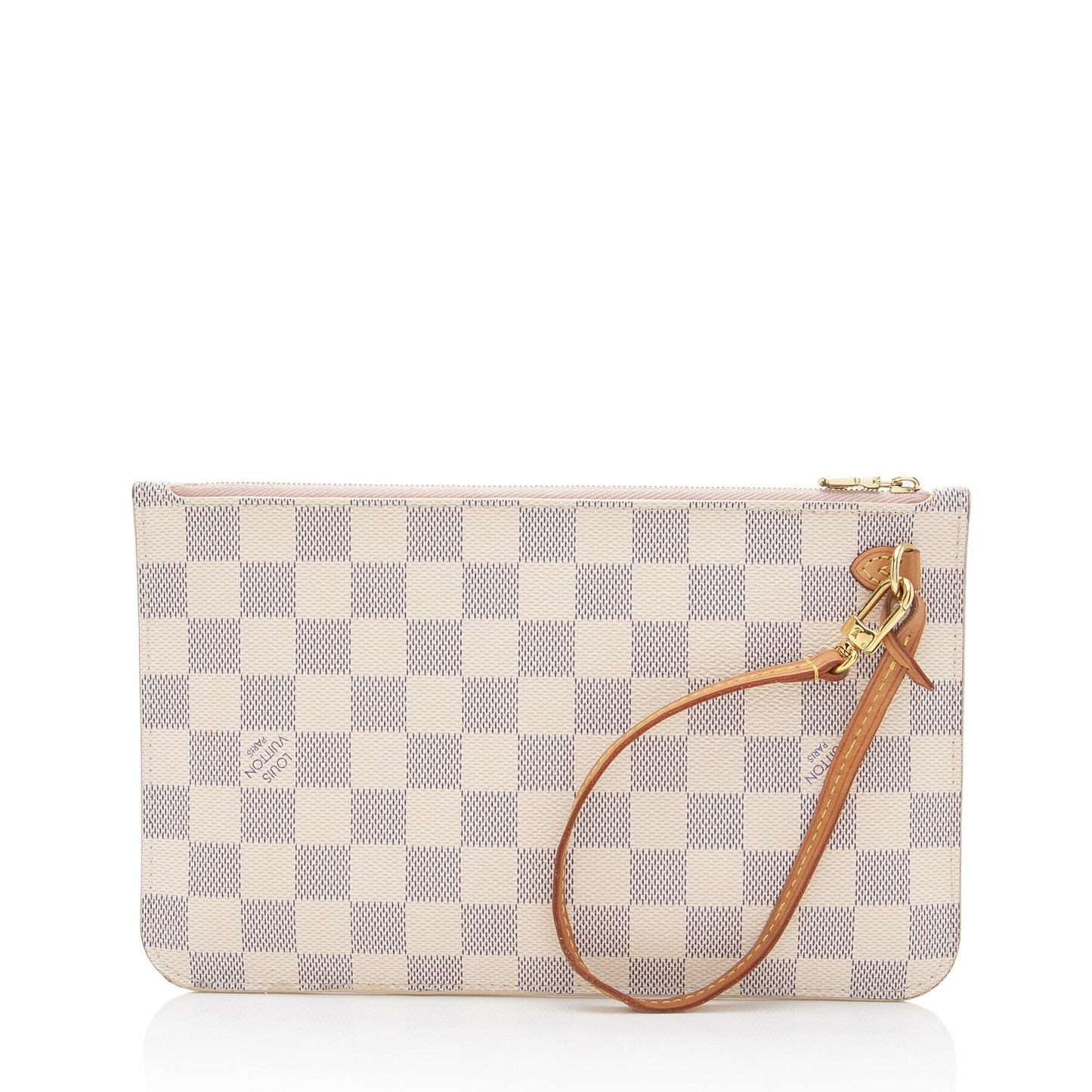 Louis Vuitton Damier Azur Neverfull MM Pochette (SHF-GfJO9g)