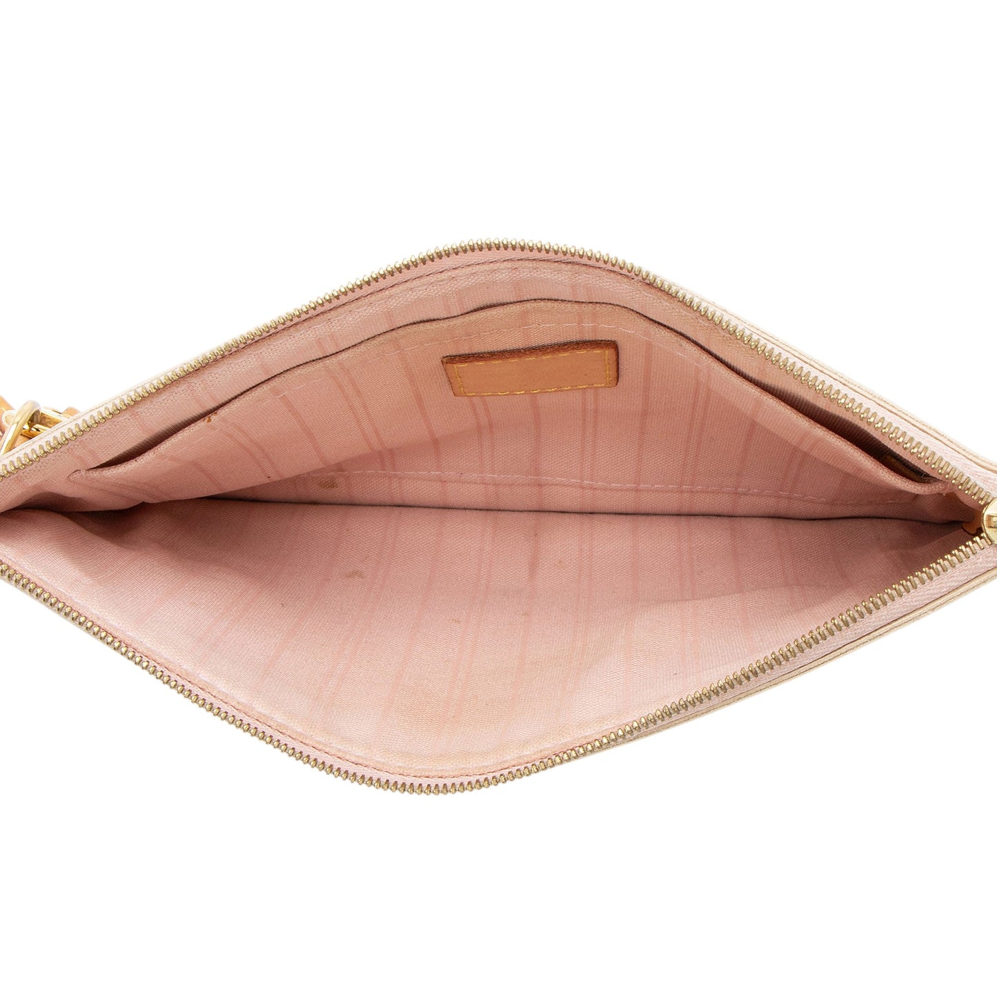 Louis Vuitton Damier Azur Neverfull MM Pochette (SHF-XgcpcW)