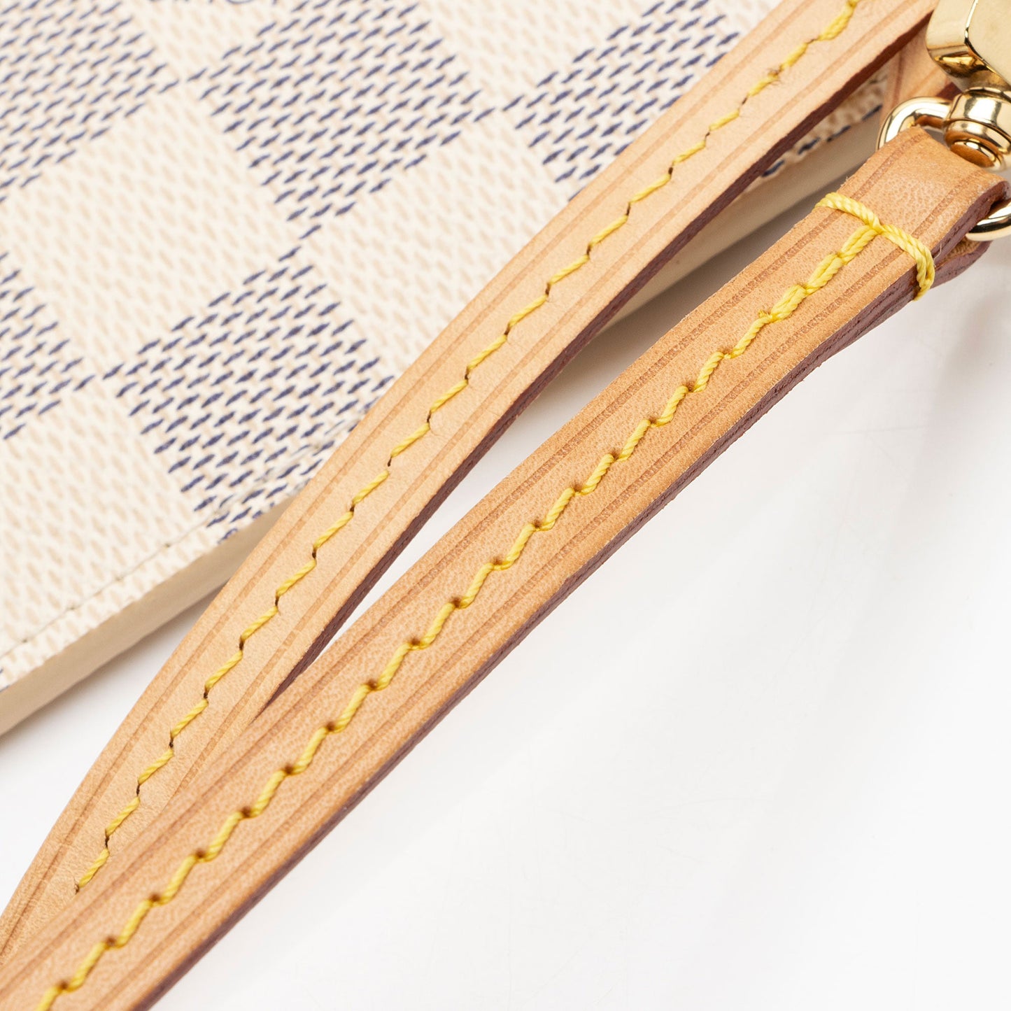 Louis Vuitton Damier Azur Neverfull MM Pochette (SHF-bPrxa0)