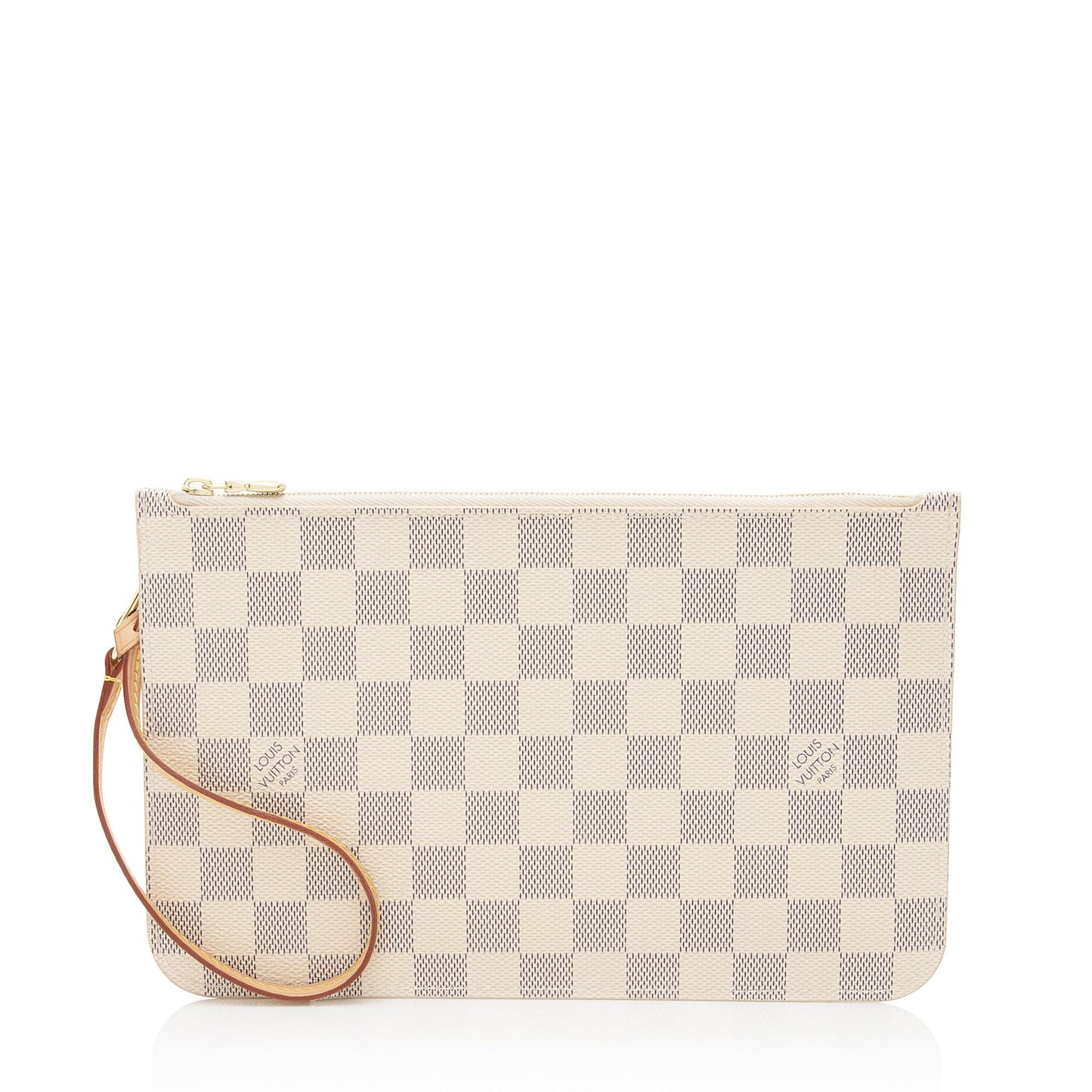 Louis Vuitton Damier Azur Neverfull MM Pochette (SHF-bPrxa0)