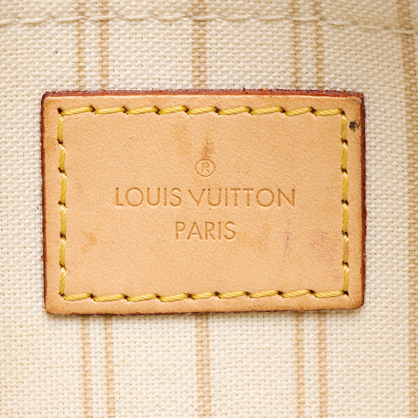 Louis Vuitton Damier Azur Neverfull MM Pochette