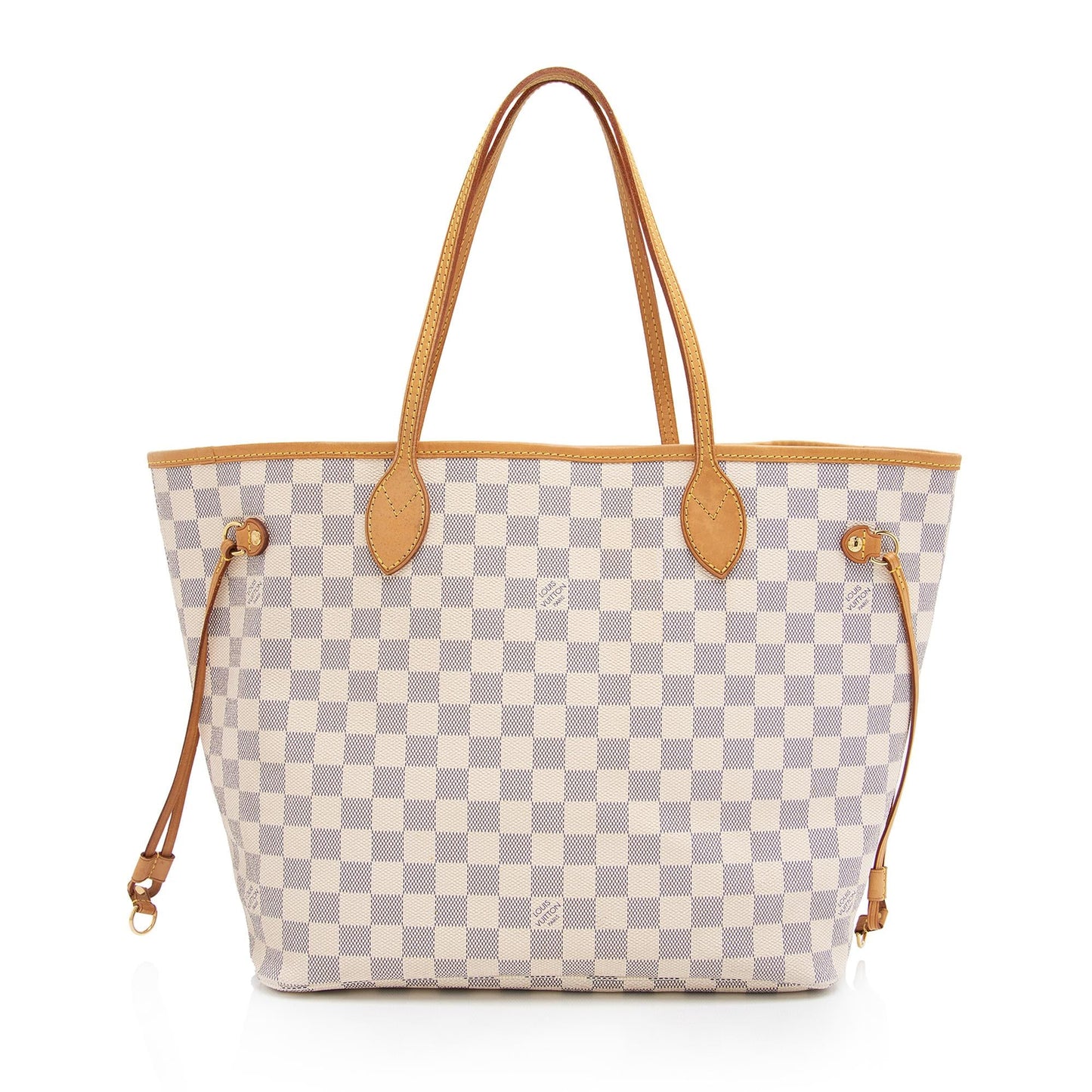 Louis Vuitton Damier Azur Neverfull MM Tote (SHF-wZhA3t)