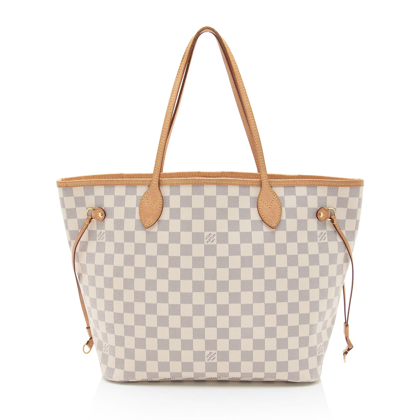 Louis Vuitton Damier Azur Neverfull MM Tote (SHF-Qy78xW)
