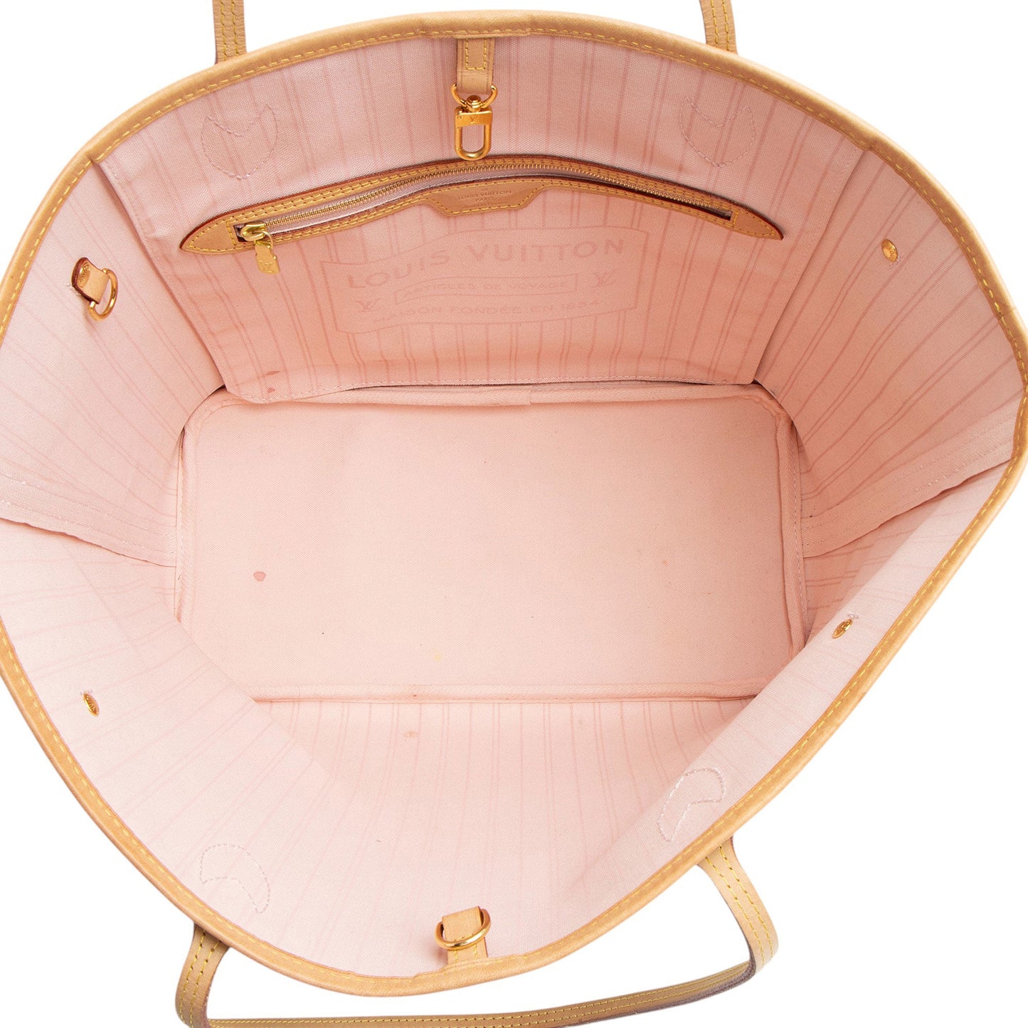 Louis Vuitton Damier Azur Neverfull MM Tote