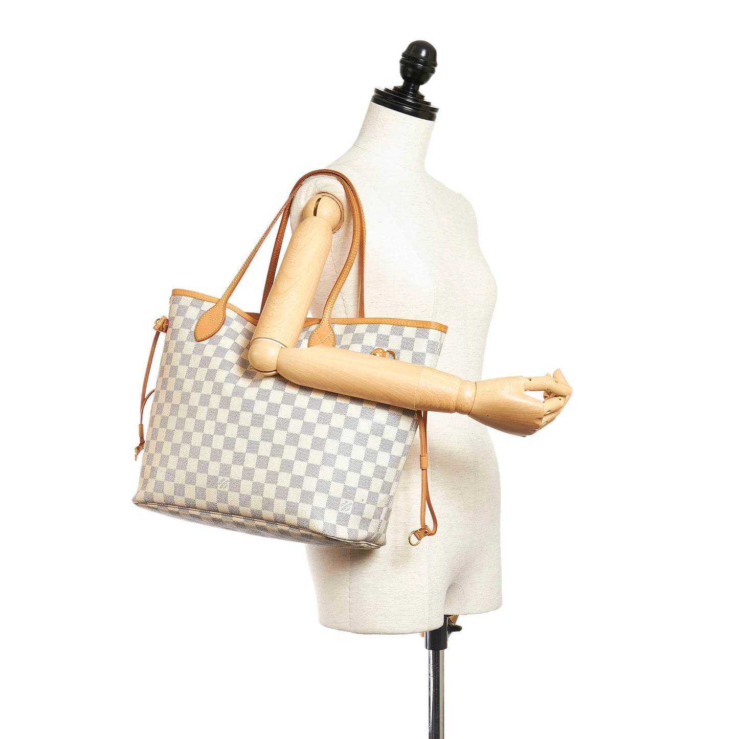 Louis Vuitton Damier Azur Neverfull MM (SHG-30752)