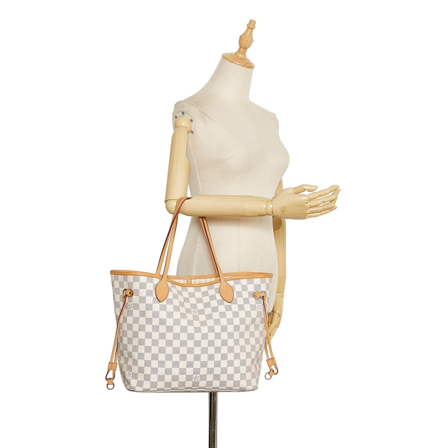 Louis Vuitton Damier Azur Neverfull MM (SHG-36625)