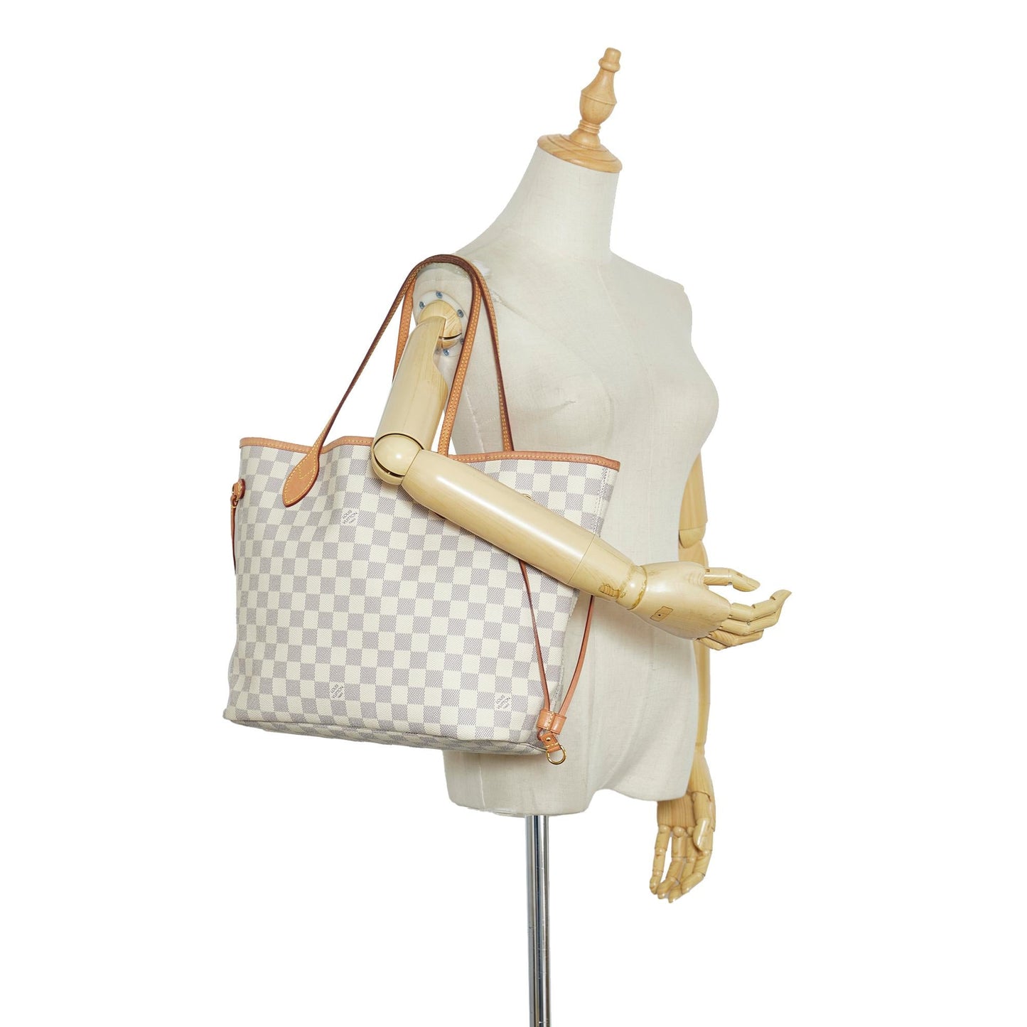 Louis Vuitton Damier Azur Neverfull MM (SHG-Kld8Wm)