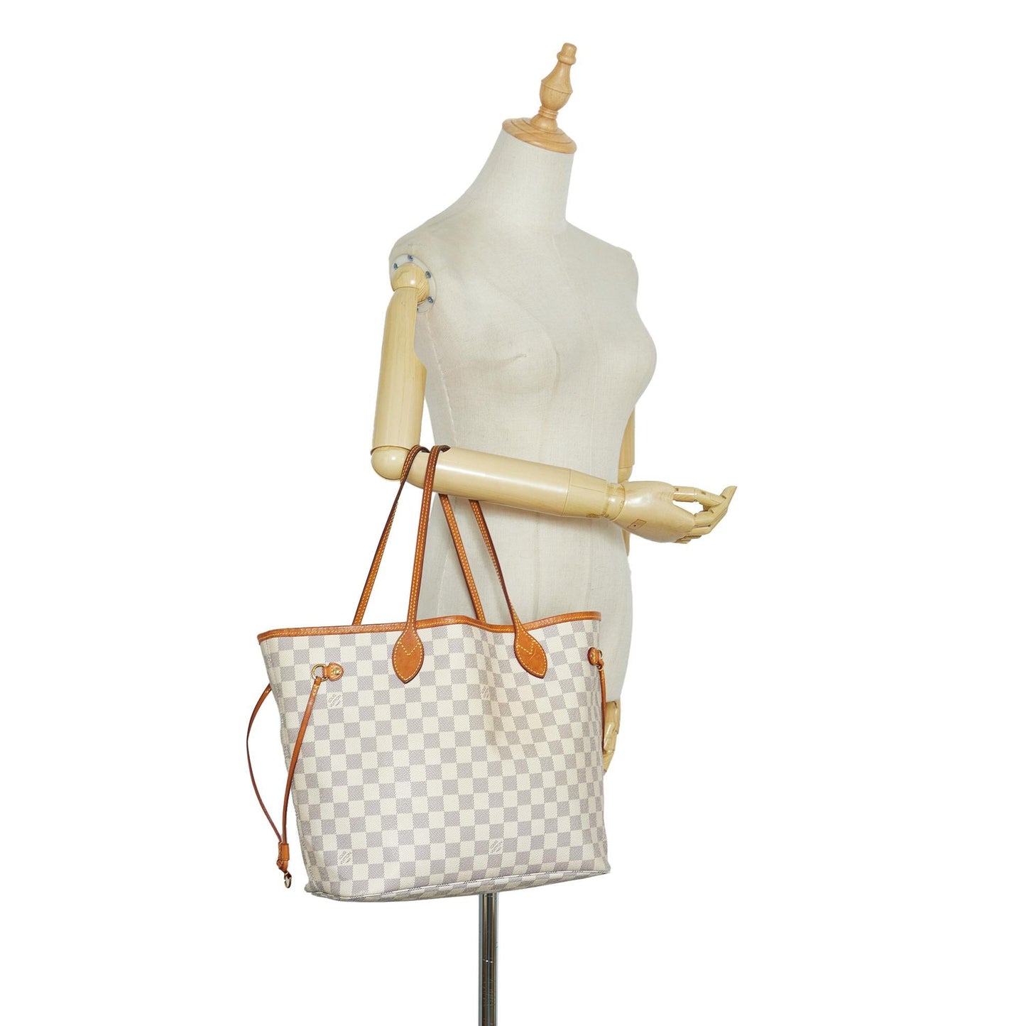 Louis Vuitton Damier Azur Neverfull MM (SHG-pQ1EGp)