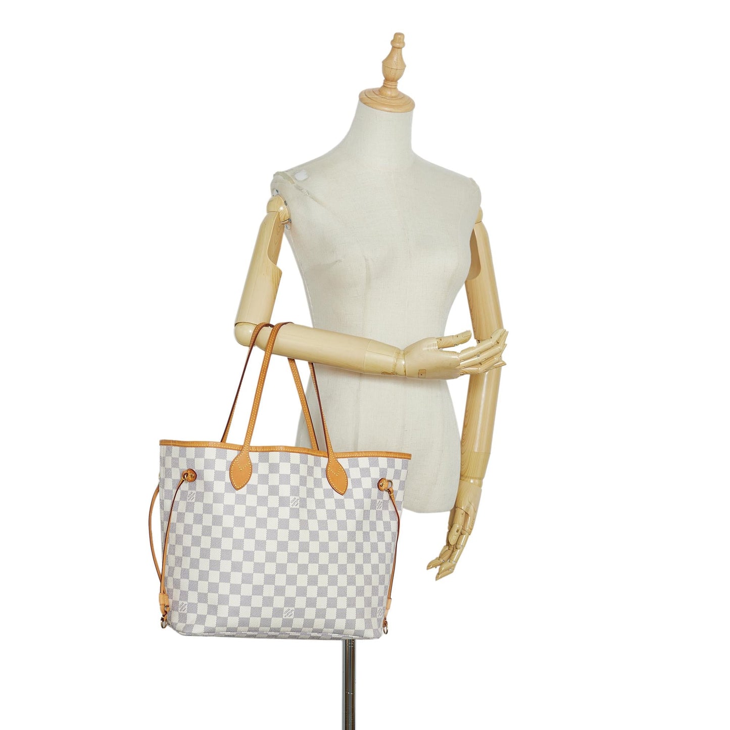 Louis Vuitton Damier Azur Neverfull MM (SHG-QmqcHY)